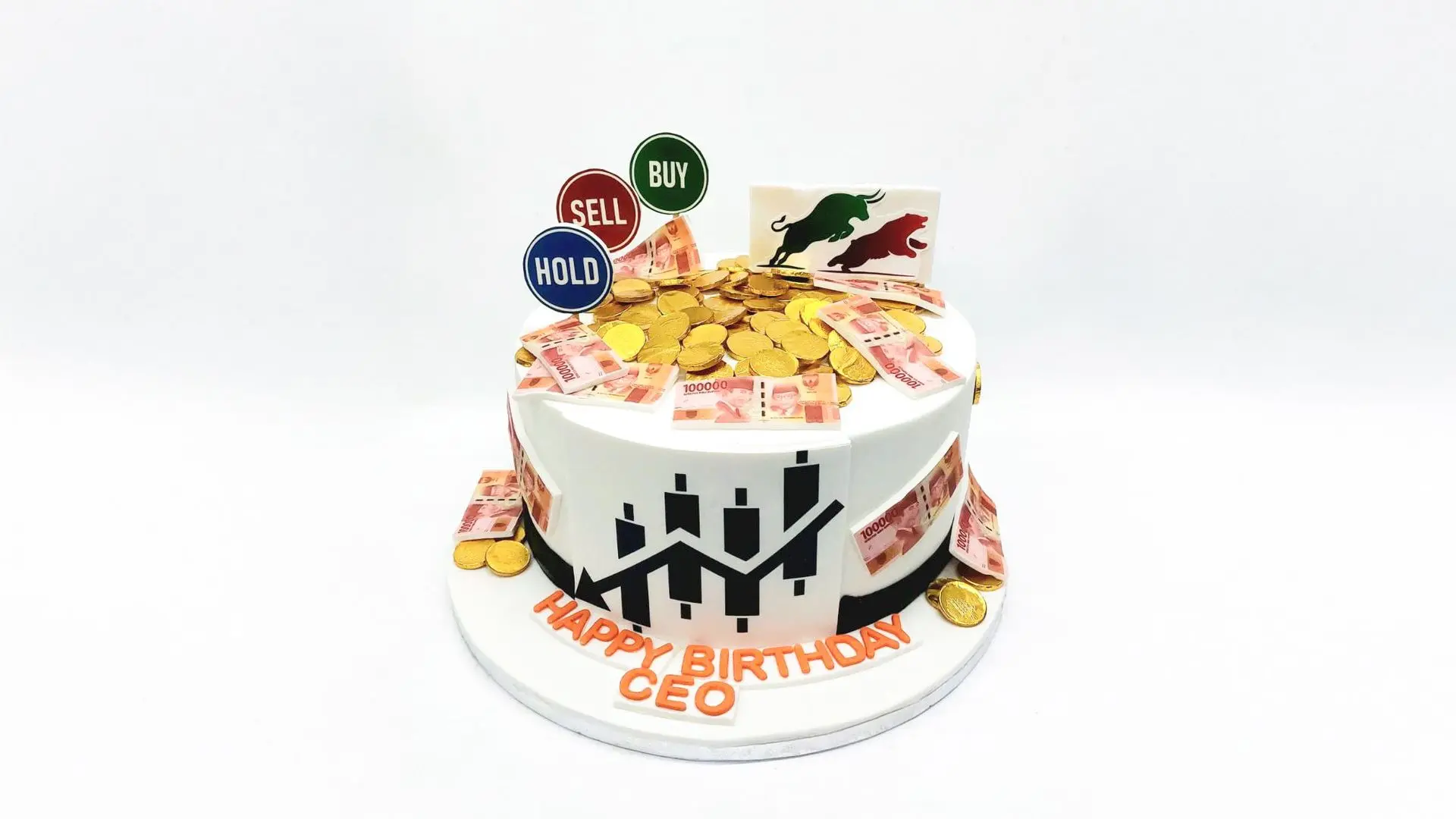 kue ulang tahun untuk bos