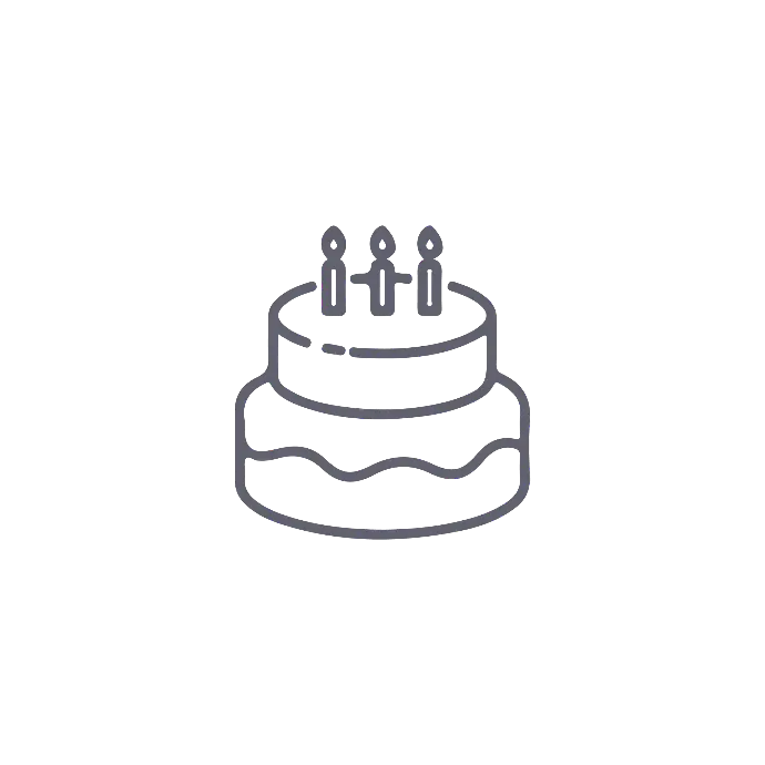 birthday cake icon