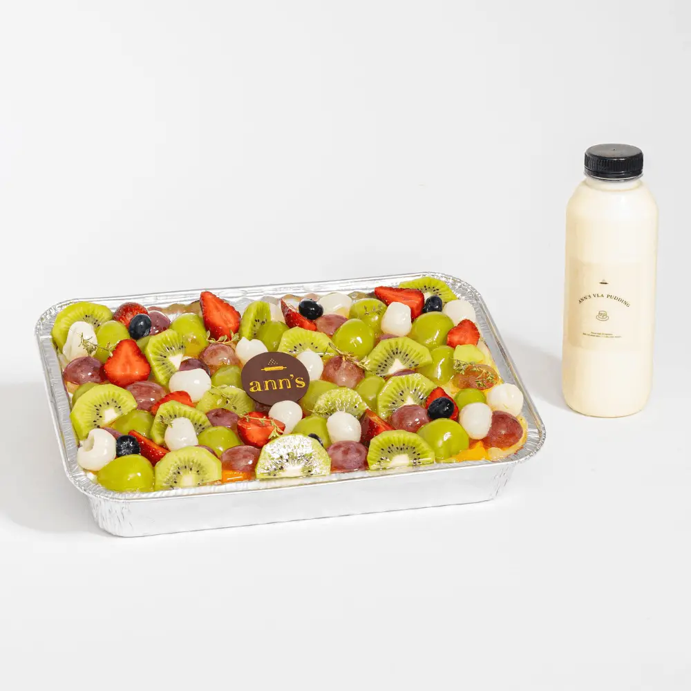 Ann's Milky Fruit & Almond Pudding