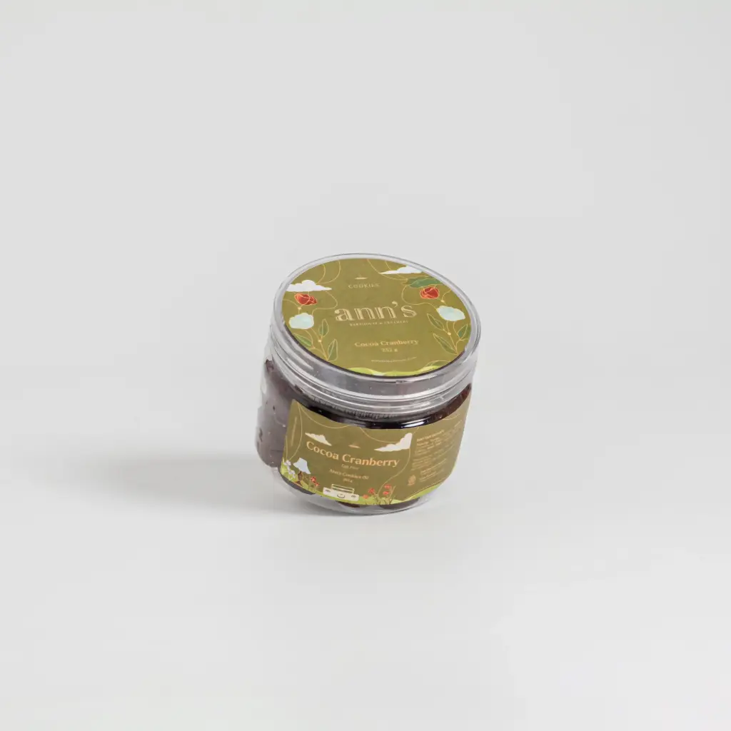 Ann's Cocoa Cranberry Cookies