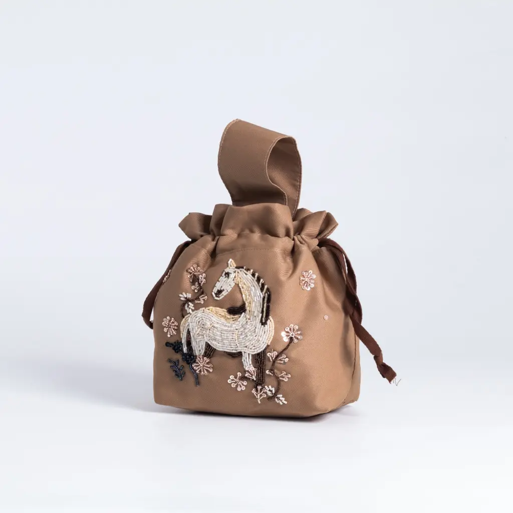 Ann's x Getta - Lunar Beaded Handbag