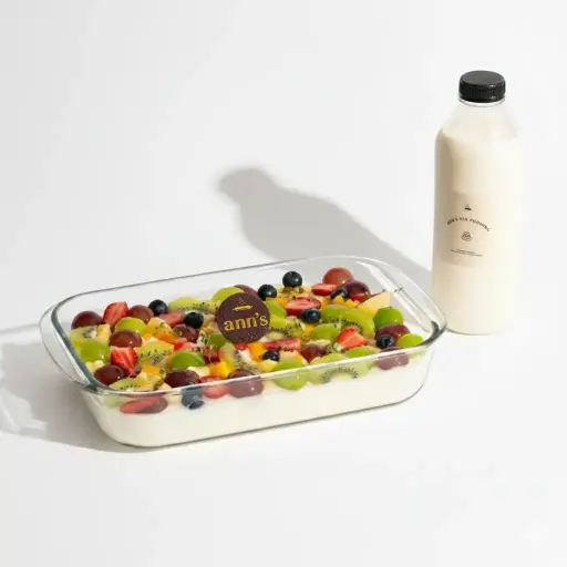 Ann's Milky Fruit & Almond Pudding